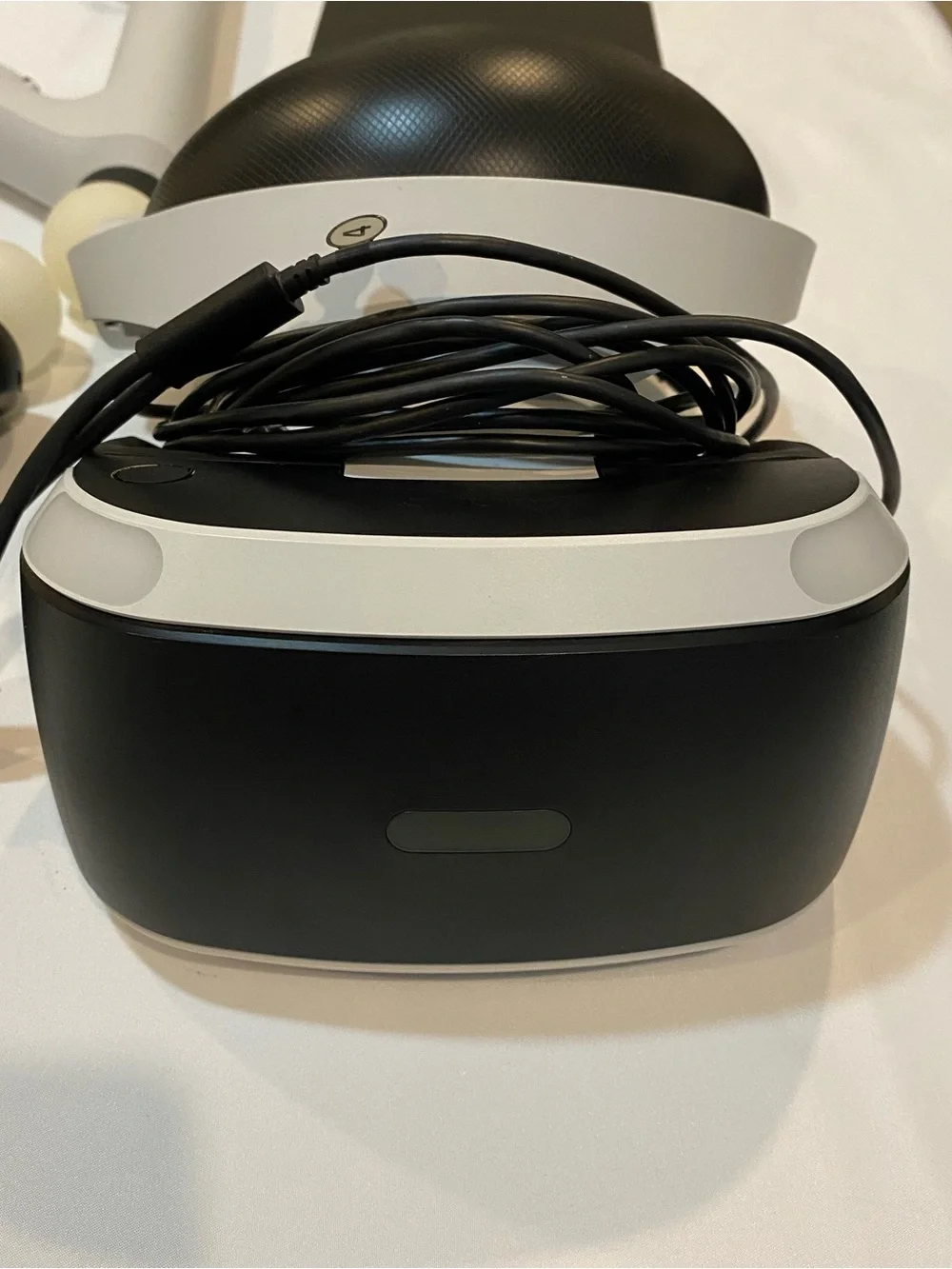 Sony PSVR Headset and Sense Controllers Bundle in White and Black